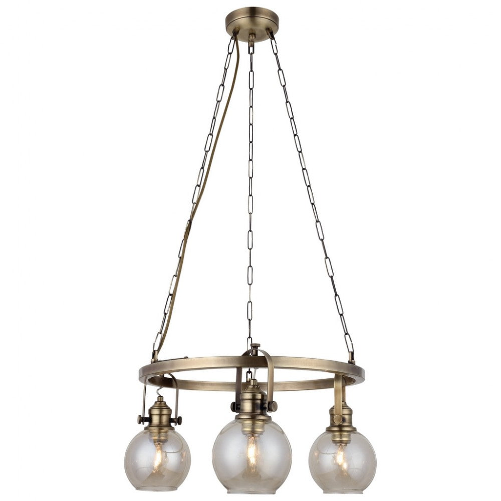 Lucea PONTE 3-Light Round Chandelier