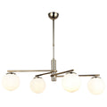 LUCEA BUMERANG 4-Light Linear Chandelier E27