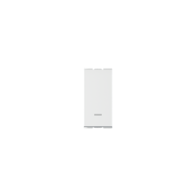 Double pole switch - white