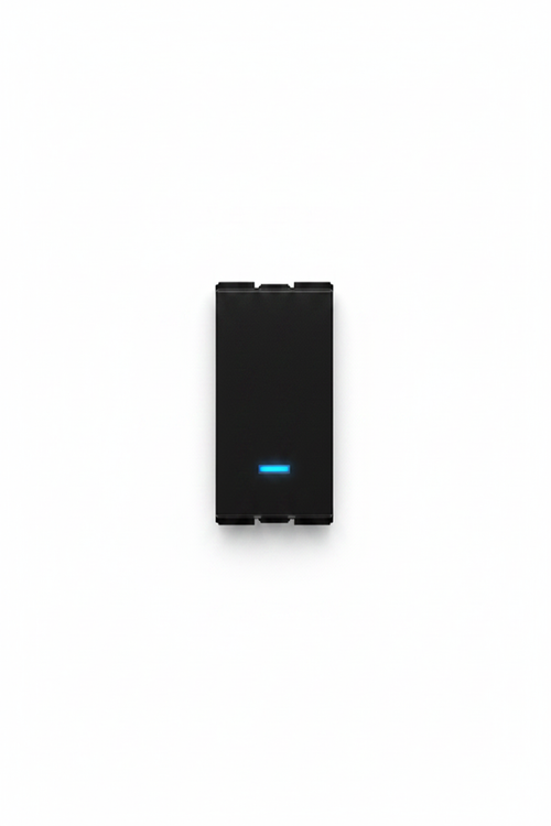 Double Pole Switch – Black