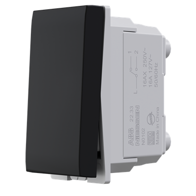 16AX 2-Way Illuminated Switch Module – 110-250V Universal Voltage