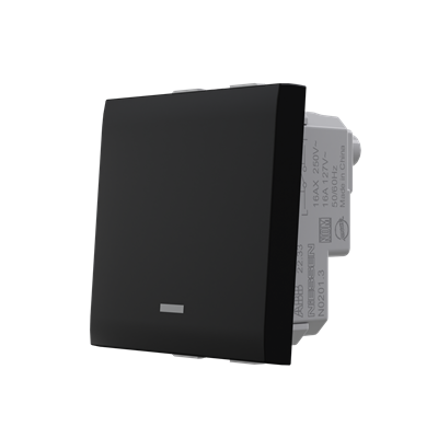 1-Way Illuminated Switch 16A - 2 Modules