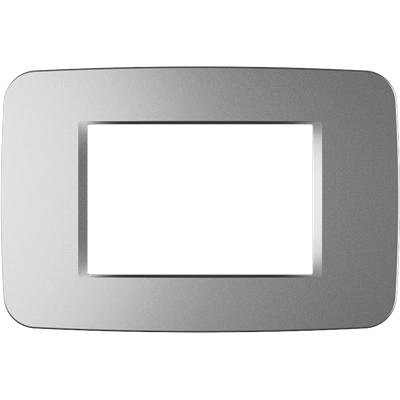 ABB Wide Frame Silver – (3, 4 & 7 Modules)