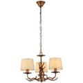 LUCEA FARIA 3-Light Coffee Chandelier