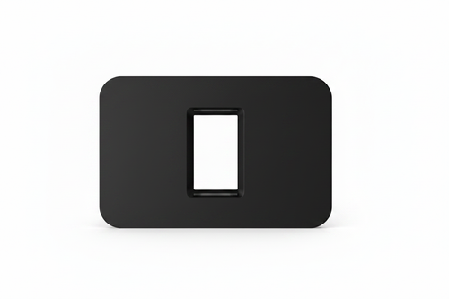 Black 1-Module Wall Frame