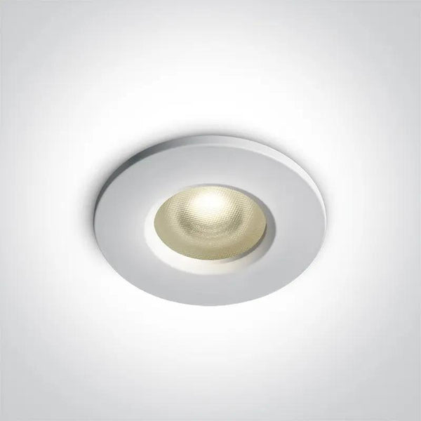 اسبوت 10 وات سيراميك ابيض جوليت