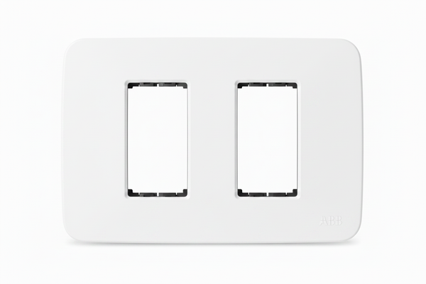 ABB Wide Frame 1+1 Modules – 120×80 mm